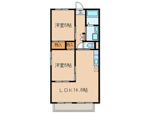 コ－ポマグノリアの物件間取画像